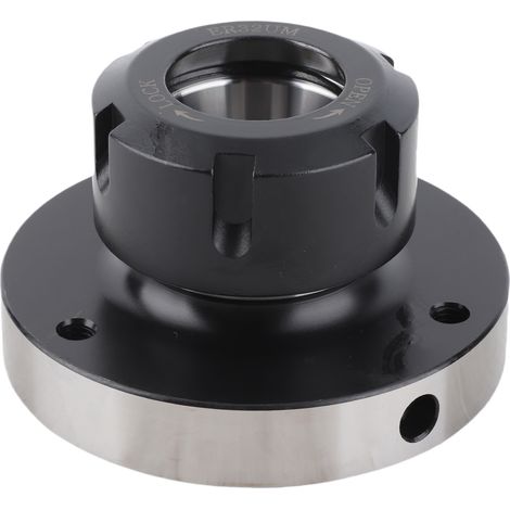 Mandrin pince serrage ER32 acier carbone Ø80mm pour fraiseuse CNC tour compact établi (1/5)