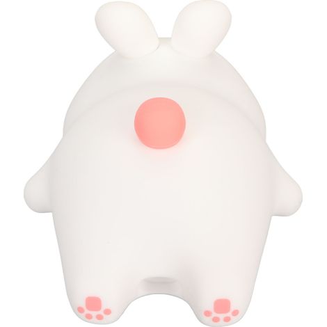 Kawaii – veilleuse lapin en Silicone souple, Portable, Rechargeable par USB, lampe de chevet pour bébés et enfants en bas âge (1/5)
