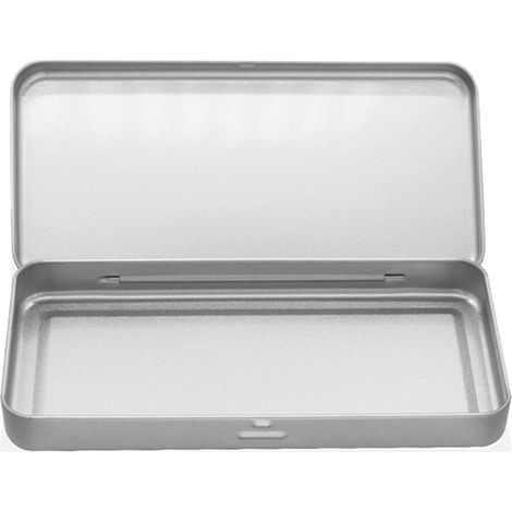 Boîte rectangulaire en argent