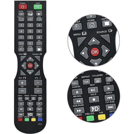 Télécommande à performances améliorées pour télécommandes QT155, QT166 et QT138E 55V13A (1/4)