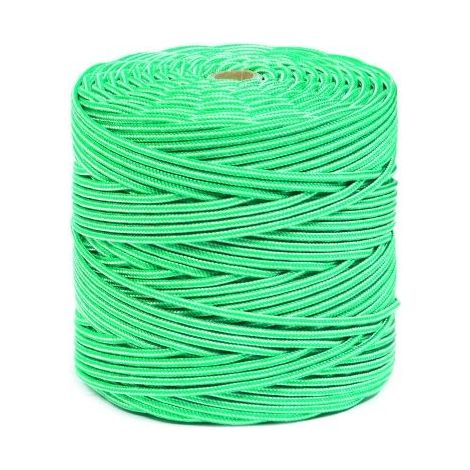FPLUS cuerda poli 5mm.verde x200mts , COMPOSICIÓN. Trenzado exterior de multifilamentos de polipropileno. Alma interior de polipropileno 100%

CARACTERÍSTICAS. Cuerda sintética car (1/4)