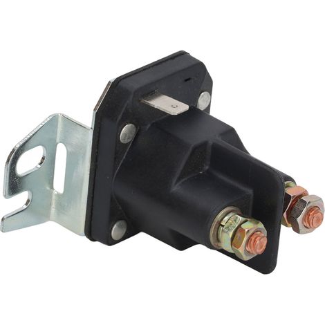 Relais magnétique 12 V, bobine en laiton 4,8 W, pour tondeuse à gazon, quad, automobile, montage par vis (1/5)