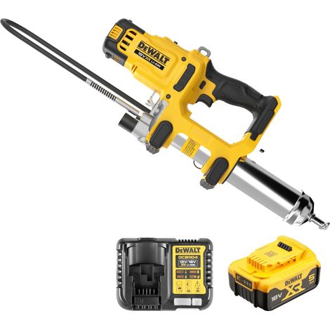 pistola de grasa Dewalt DCGG581P1G-QW 18 V 5 Ah