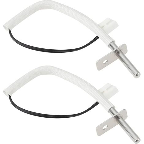Lot de 2 sondes de capteur de température NTC pour friteuse à air comprimé 100 K-200 - 20 x 10 mm (1/5)