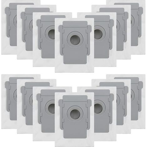 Lot of 14 Vacuum Cleaner Bags for IRobot Roomba i7/i7+/i3/i3+/i4/i4+/i6/i6+/i8/i8+/S9/S9+/j7/j7+/E5/E6/E7 Replacement Bag for IRobot Roomba I7 Accessory Kit (A-14 Pieces) (1/5)