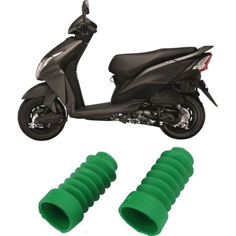 Cache-poussière d'amortisseurs de moto pour Honda DIO 18/27/28/34/35 (vendus par paire) Vert (1/5)