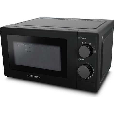 Horno microondas esperanza estofado negro 228524906