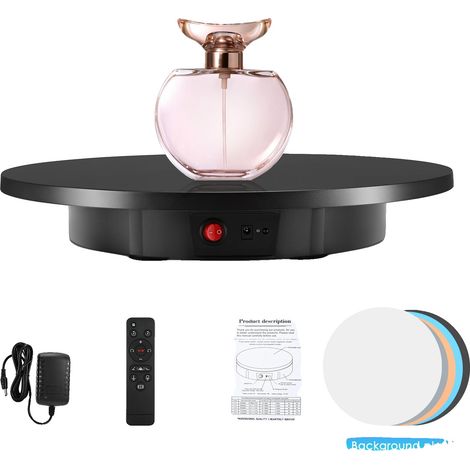 Platine, rotation à 360 degrés, fonctionnalité de télécommande, Brancher -BL (1/2)
