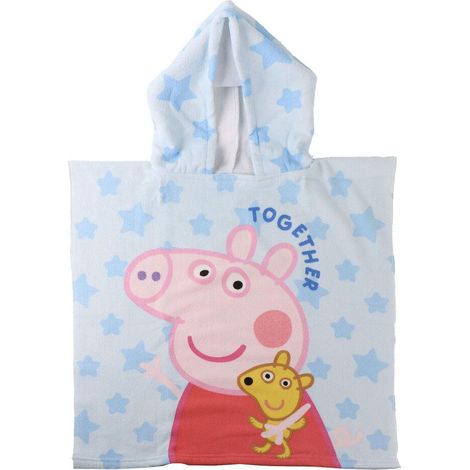 PONCHO MICROFIBRA PEPPA PIG