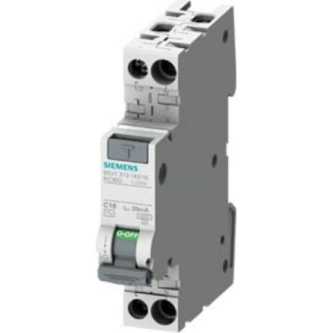 Magnetotermico Differenziale compatto 16A 30ma 4,5kA Siemens 5SV13131KK16