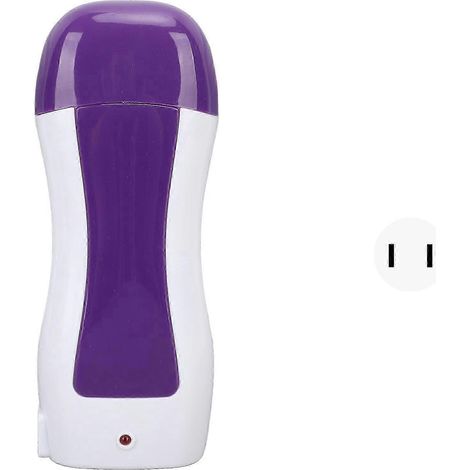 Chauffe-cire à bille 40 W 100 ml, emballage individuel, violet, prise standard américaine 110 V, chauffe-cire intelligent (1/4)