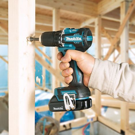 Makita – Perceuse-visseuse sans fil 18V 40Nm – Moteur Brushless – Compacte pour espaces confinés – Double LED intégrée — vue 6