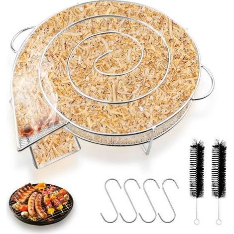 Stainless Steel Cold Smoke Generator - Cold Smoker - Includes Accessories - Easy to Use - Versatile (1/4)
