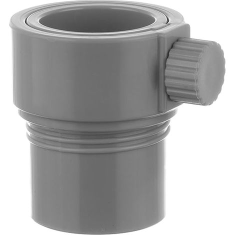 Adaptateurs stabilisateurs pour mât de parasol Lot de 2 - Compatibles 3,8 cm et 3,4 cm - Polycarbonate et ABS Noir (1/5)