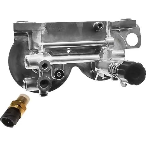 21023279 / 21900852 / 21870628 – Support de filtre double bol avec capteur compatible Volvo. (1/4)