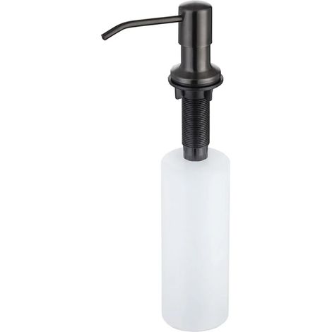 Kit de rallonge pour distributeur de savon (gris anthracite) - Accessoires de cuisine et de salle de bain - Distributeur de savon liquide intégré en acier inoxydable (1/5)