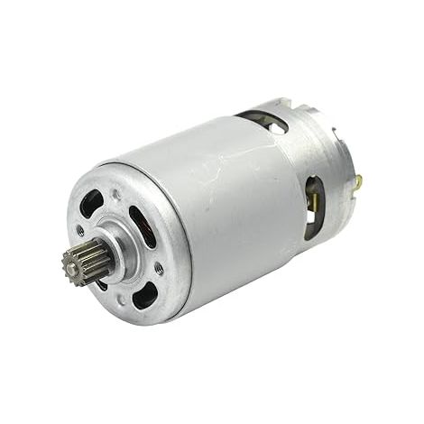 Motor de repuesto CHANCS RS550 DC 21V con engranaje de 14 dientes, micromotor para sierra eléctrica recargable de mano. (1/5)