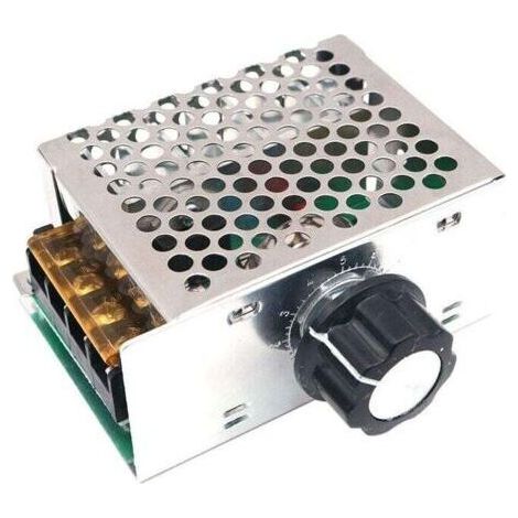 pair Variateur pour Moteur 220V, Régulateur de Tension AC 4000W, Variateur de Tension 220V, Variateur de Vitesse pour Moteur, Régulateur de Vitesse pour Moteur électrique Variateur, (1/5)