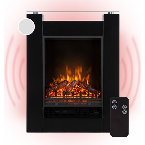 Studio 5 Elektrischer Kamin Heizlüfter 900/1800 W Fernbedienung