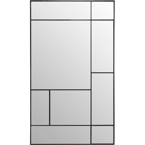 Spiegel Macha Metall - schwarz - 97x167 cm (1/2)