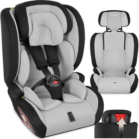 Siège auto avec protection contre les chocs latéraux max 36kg gris