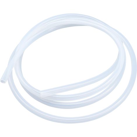 Tuyau en silicone 6 mm ID x 10 mm OD 3 mètres de long, tuyaux de qualité alimentaire Tuyau flexible transparent eau air pour pompe de transfert (1/5)