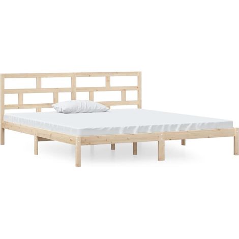 Maison Exclusive - Estructura de cama madera maciza de pino 140x1 (1/5)