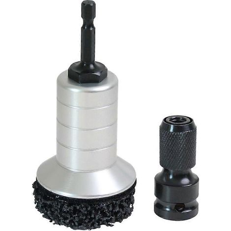 Machine de dérouillage, d'entretien et de polissage des moyeux de roues de voiture (1/5)