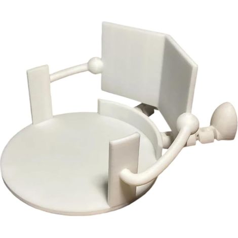 moderne Badezimmeraccessoires aus PVC abnehmbare WC