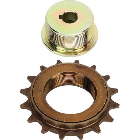 Freilaufadapter-Kit für Linkslenkergetriebe, robuste Eisenkonstruktion, kompatibel mit den Motoren MY1016Z, MY1016, MY1018 und MY1020, 16-Zahn-Ritzel. (1/5)