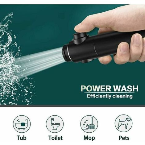 Pommeau de Douche Haute Pression conomie dEau avec 5 Modes et Interrupteur de Pause couleurs multiples Largeight (1/4)