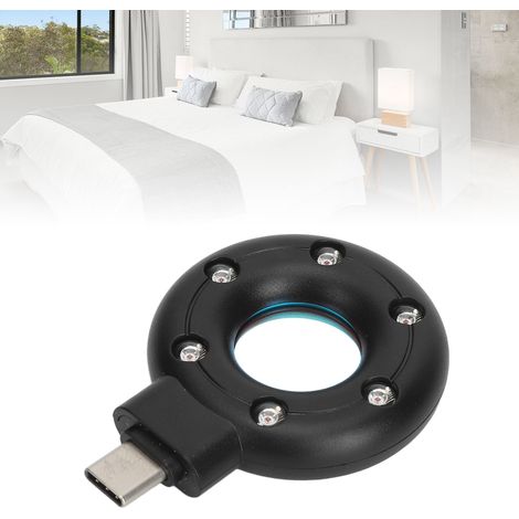 Détecteur de caméras USB portable et compact pour hôtels, infrarouge anti-surveillance, anti-espionnage, anti-voyeurisme S300 (1/5)
