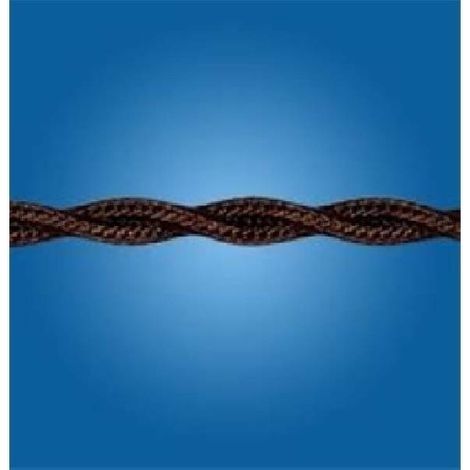 Elettroservice cavo treccia 3x1 colore marrone 5 metri 10308/b5