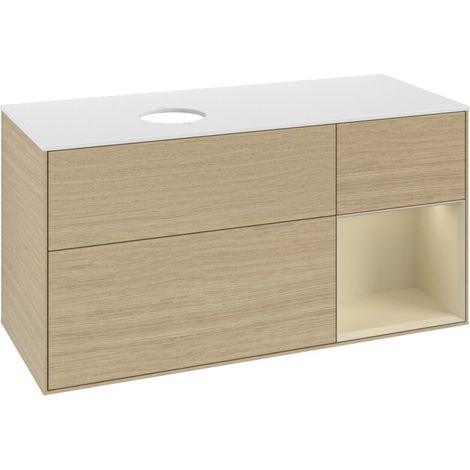 Villeroy & Boch FA51HJPC Meuble sous-lavabo Finion FA5 (1/3)