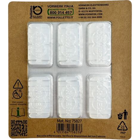 Vorwerk folletto 6 profumi dovina originale per tutti i modelli folletto (1/2)