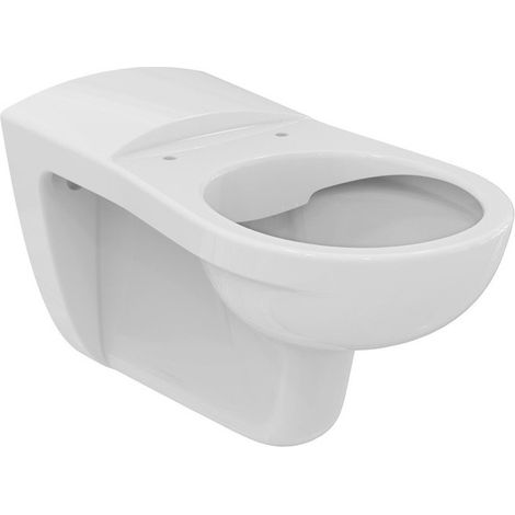 Inodoro suspendido washdown CONTOUR 21 355x700x380mm blanco sin borde de descarga, sin barreras IDEAL STANDARD
