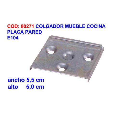 Colgador de cocina para pared E104