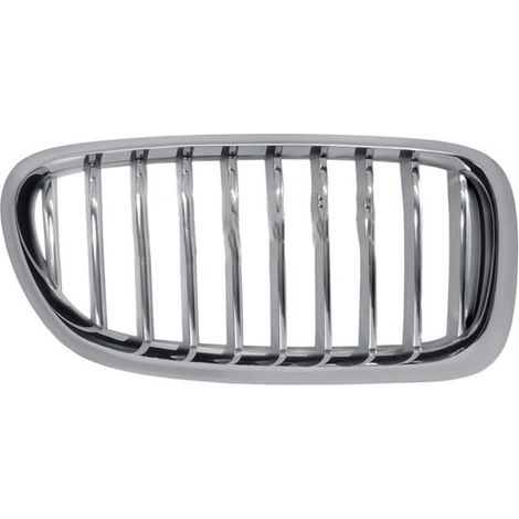 Grille de calandre avant droite chromée titane BMW Série 5 F10/F11 phase 2 2013-2017