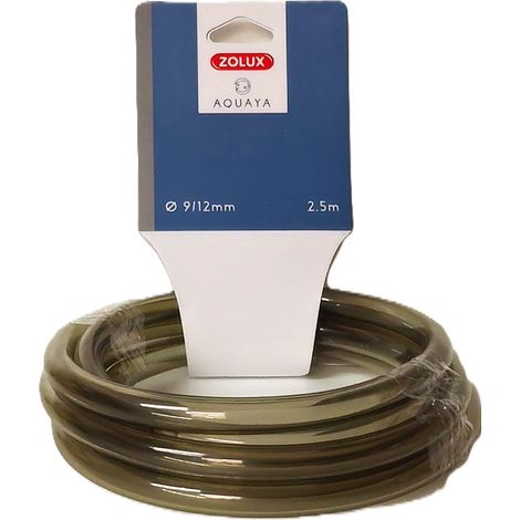 Tuyau PVC ø 9/12 mm, 2.5 mètres pour filtration aquarium - zolux (1/4)