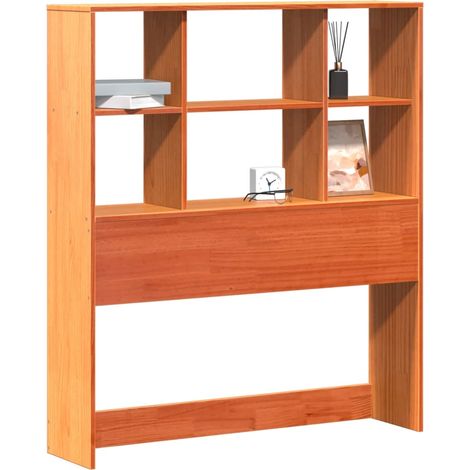 Maison Exclusive - Cabecero de cama almacenaje madera maciza pino
