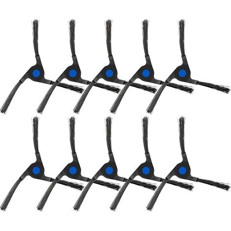 (10 Pièces) Pièces De Rechange pour Brosses Latérales Compatibles avec ECOVACS DEEBOT X2 Omni / X2 Pro / X2, Kit d&39Accessoire