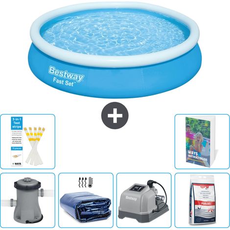 Bestway Piscina Bestway Fast Set Redonda - 366x76 cm - 7-piezas S329 (1/5)