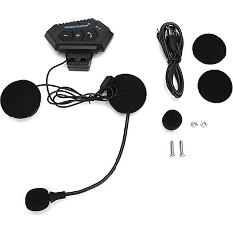 Casque de Moto Casque Bluetooth 4.1 + EDR CSR8635 réduction du Bruit Casque Mains Libres (1/4)
