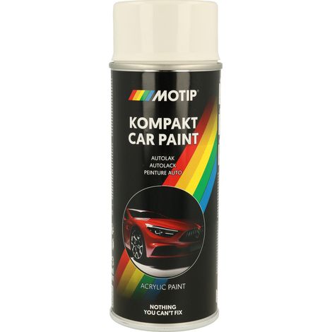 PEINTURE ACRYLIQUE KOMPAKT 45716 BLANC GRIS BRILLANT 400ML MOTIP