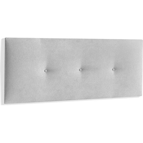 Cabecero tapizado SUKLA | 150 x 60 cm - Gris claro (1/2)