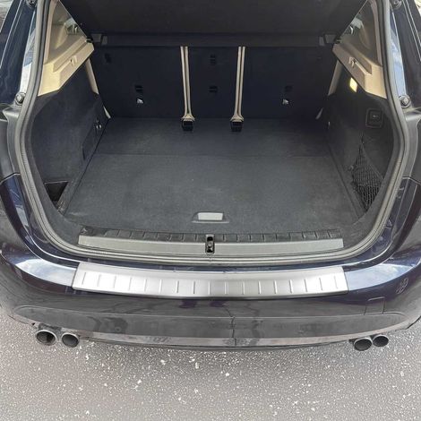 OMAC Ladekantenschutz Stoßstangenschutz für BMW 2er Active Tourer F45 2014-2021 – Edelstahl gebürstet (1/5)