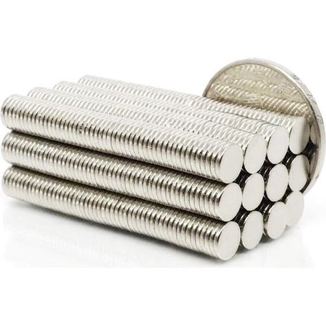 Plaques magnétiques cylindriques petites et puissantes de 4x1 mm, disques en néodyme fer bore, aimants super puissants disponibles en gros. (1/2)