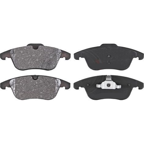 KIT PASTIGLIE FRENO ANTERIORI compatibile con VOLVO S60 II (134) / PASTIGLIE FRENANTI AUTO OEM P 24 076  P 24 077, / SOSTITUZIONE DIRETTA / BASSA POLVERE / SILENZIOSO