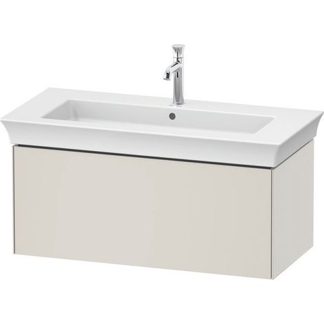 DURAVIT WT424203939 WTU White Tulip suspendu, 1 tiroir (1/2)