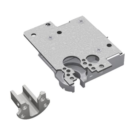CUORE SERRATURA NUDA CILINDRO 25C SECUREMME  SAGOMATO SX